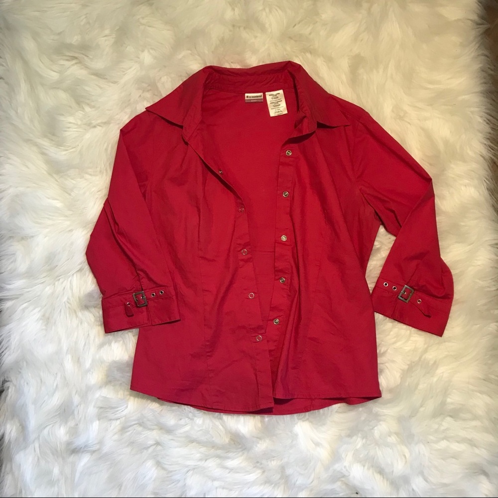 Pink Button Down